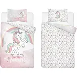 Detexpol Povlečení do postýlky 100x135 + 40x60 cm - Síla jednorožce