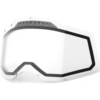 Sluneční brýle Náhradní zorník 100% RC2/AC2/ST2 Replacement Dual Pane Vented Lens - Clear