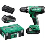 HIKOKI 18 V akumulátorový vrtací šroubovák s pevným krouticím momentem 53 Nm DS18DFWCZ