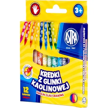 Pastelka ASTRA Kaolínové pastelky 12ks