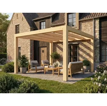 Zahradní stavba Pergola Římská Premium Light 400x400