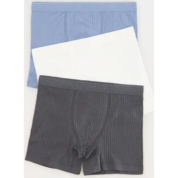 Reserved - Sada 3 boxerek - hyacintová - 716BN-54X - 716BN-54X-U15