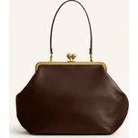 Coach Dámská Kabelka Kisslock Frame Large, tmavě hnědá /...