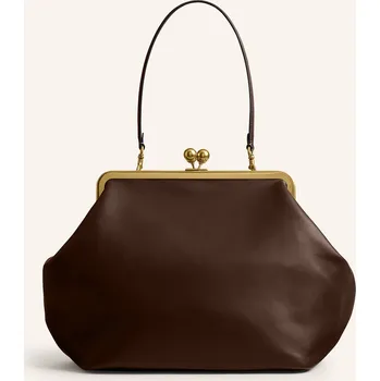 Kabelka Coach Dámská Kabelka Kisslock Frame Large, tmavě hnědá /...