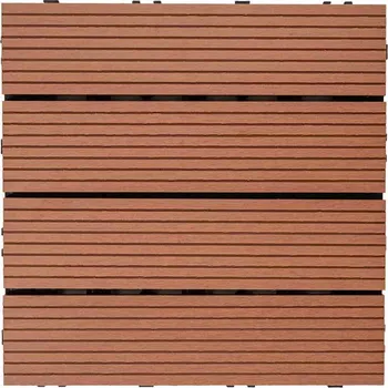 WPC dlaždice LEGI BASE 30 x 30 cm, chocolate