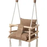 Dětská závěsná houpačka – béžový samet
