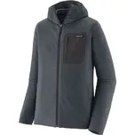 Pánská mikina Patagonia R1 AIR FULL-ZIP HOODY - šedá L