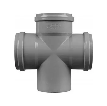 kanalizace odbočka HTDA DN 110 / 110 / 110 / 87° dvojitá