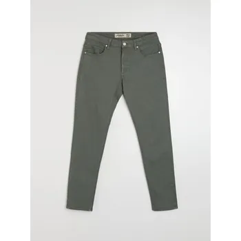 Pánské džíny Sinsay - Džíny slim fit - zelená - 272HR-67X - 272HR-67X-324