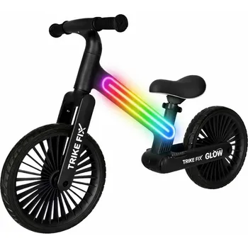 Odrážedlo Odrážedlo Trike Fix Glow cross-country LED černá