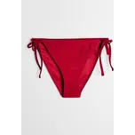 Sinsay - Spodní díl bikin zavazovaný na bocích - červená - 415GU-33X - 415GU-33X-XS