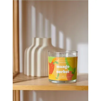 Svíčka Sinsay - Vonná svíčka Mango sorbet - oranžová - 404CO-20X - 404CO-20X-ONE-1