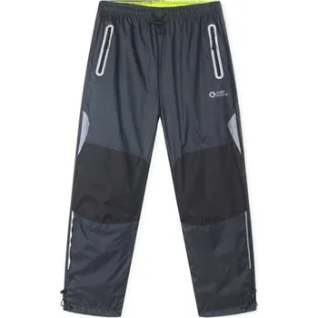 Chlapecké kalhoty DĚTSKÉ ŠUSŤÁKOVÉ KALHOTY S PODŠÍVKOU 134-164 Barva: Tmavě šedá, Velikost: 140