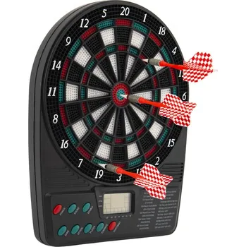 Terč na šipky TEDDIES Elektronický terč se šipkami 26cm