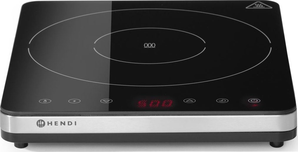Indukční vařič 2000, HENDI, Kitchen Line, 230V/2000W, 295x400x(H)42mm