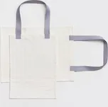 Textilní tašky 35 x 48 cm Flat white