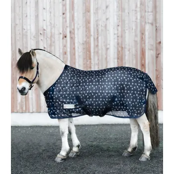 Deka pro koně Síťová deka Waldhausen Lucky 115 cm Tmavě modrá