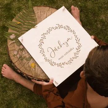 Dekorace do dětského pokoje Dětský lis na květiny Woodify II