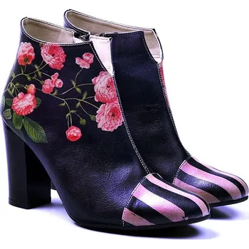 Dámské kozačky Kozačky Goby Dunkelblau/ Pink 1735906 40