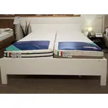 BMB Postel Sofi oblá - masivní buk bílý 180 x 200 cm - výprodej z expozice Moření: bílá, Rozměr: 180 x 200 cm