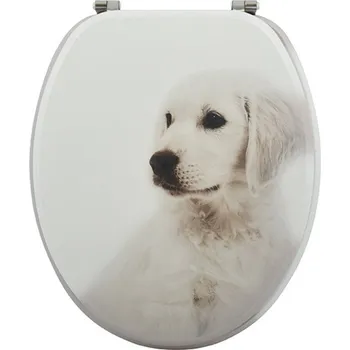 WC sedátko MSV WC prkénko SCOTT, s motivem, MDF