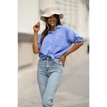 Mušelínová košile imperial blue Velikost: UNI