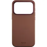 Kryt EPICO Mag+ pro Apple iPhone 17 Pro - MagSafe / Qi2 - kožený - hnědý