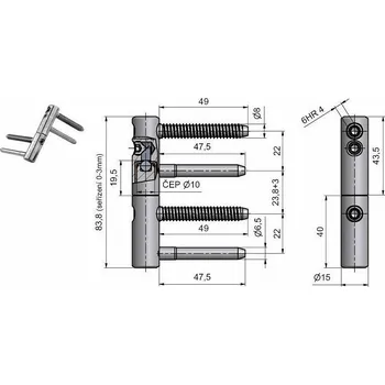 Stavební výplň Satos Trio 96365510