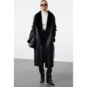 Dámská vesta Bunda trendyol Schwarz 9254467 34