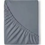 Kvalitex Saténové prostěradlo s gumou tmavě šedé 220x200cm 242858058