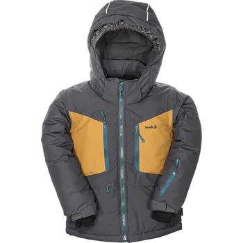 Chlapecká bunda Kamik Anthrazit/ Braun 7075507 176