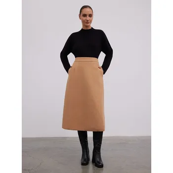 Dámská sukně BGN Hellbraun 541000 36