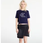 Svetr Calvin Klein Jeans Logo Ss Top Sweater Purple M