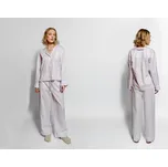 Dámská pyžamová košile One Way Or Another L Fialová