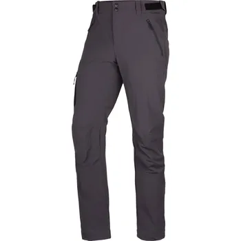 Pánské kalhoty Northfinder Pánské turistické elastické kalhoty MASSIMILIANO, šedá,