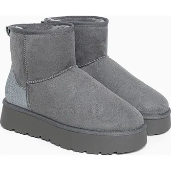 Dámské kozačky Boty ISLAND BOOT Grau 5151829 39