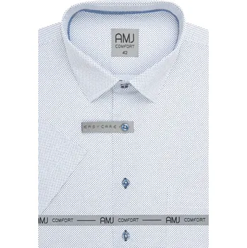 Pánská košile AMJ VKBR 1450 bílo-navy velikost 46