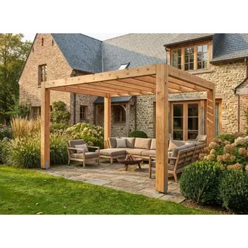 Zahradní stavba Pergola Římská Premium Light 400x300