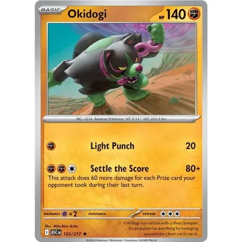 Karetní hra Okidogi 122/217 - Ascended Heroes Typ karty: Energy Reverse Holo