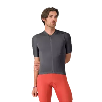 cyklistický dres Castelli pánský cyklistický dres Espresso 2, smoky gray - XXL