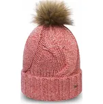 Dámský kulich New Era MLB Wmns bobble cuff knit NEYYAN velikost One Size růžová
