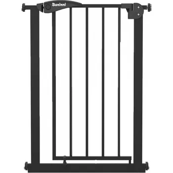 Dětský zahradní nábytek BANINNI Bezpečnostní zábrana Mimi 58 - 67 cm černá Poškozený obal