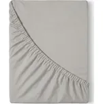 Kvalitex Saténové prostěradlo s gumou světle šedé 220x200cm