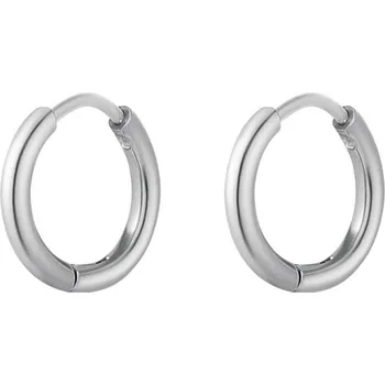 Náušnice ORNAMENTI Náušnice Medium Hoops silver