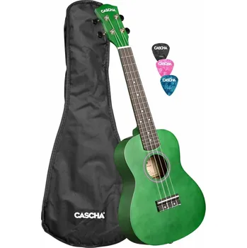Hudebniny Cascha CUC104 Linden Green Koncertní ukulele (Jako nové)