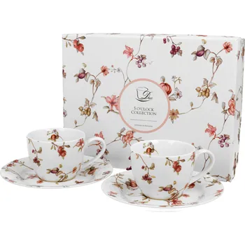 Stolování DUO Safa v dárkové krabičce 110 ml 2 ks bílé