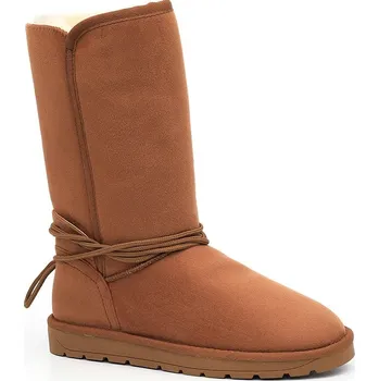 Dámská zimní obuv Kozačky ISLAND BOOT Hellbraun 907083 36