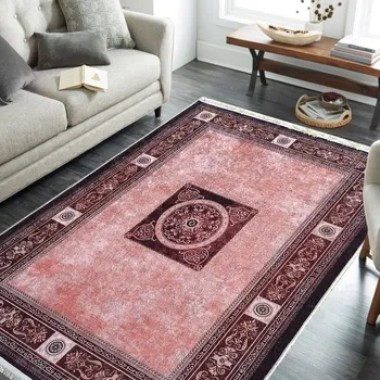 Koberec Vintage vínový koberec s jemným vzorem Šířka: 120 cm | Délka: 180 cm