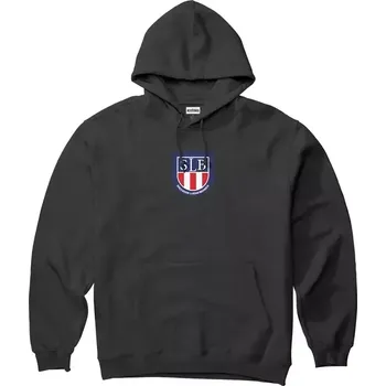Pánská mikina mikina ETNIES Slb X Etnies Crest Hoodie BLACK velikost oblečení M