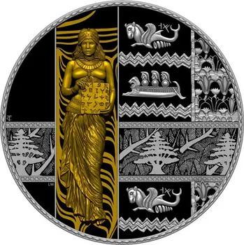 Sběratelství Stříbrná mince 2 Oz Fénicie